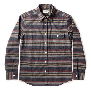 Taylor Stitch Moto Jacket in Blanket Stripe, Medium, 40